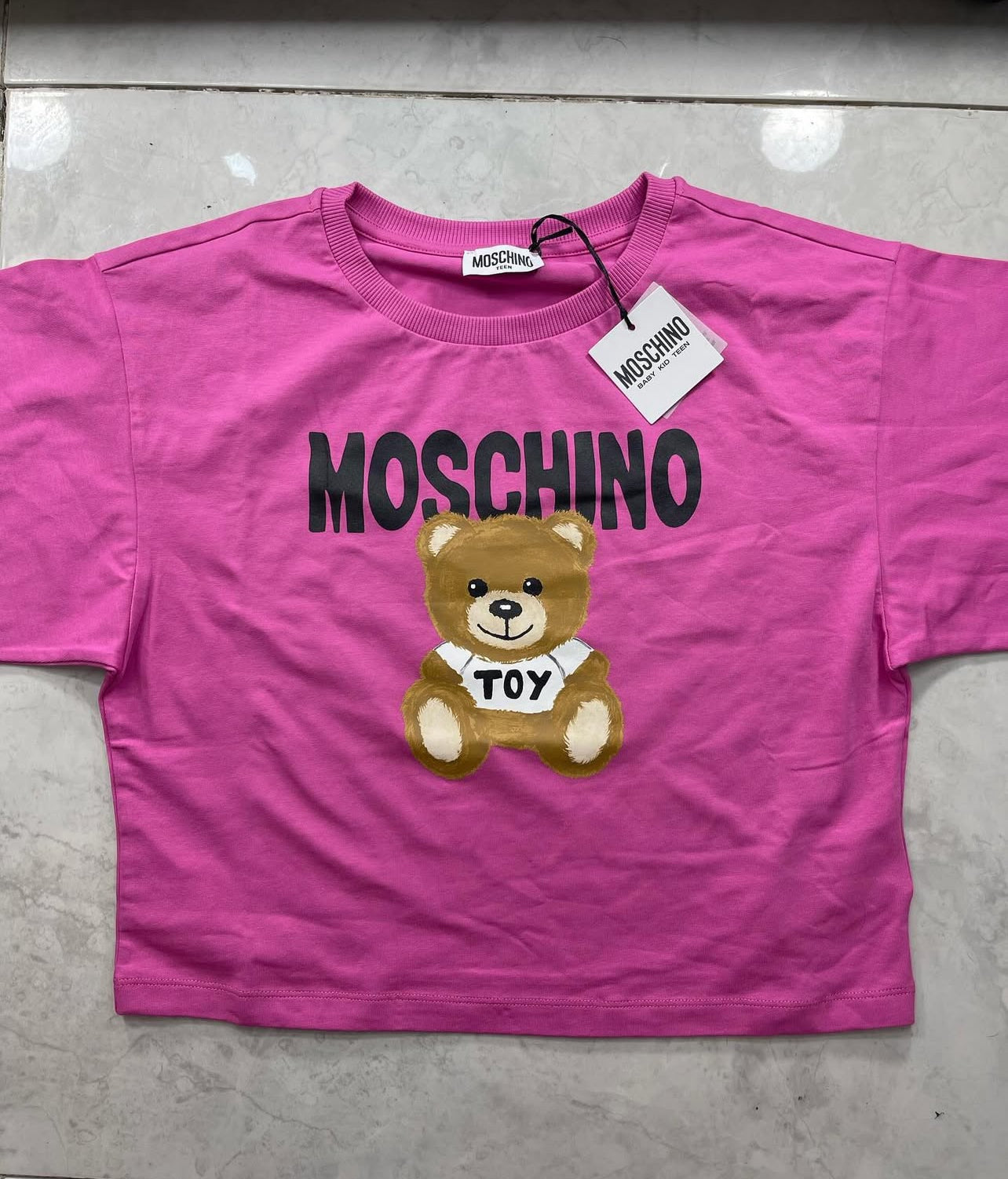 Crop top moschino