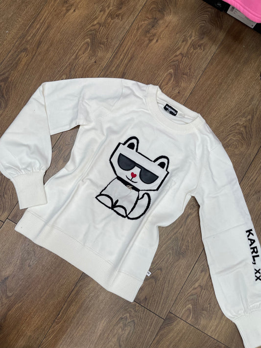Chaleco Blanco Karl Lagerfeld